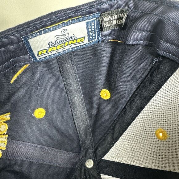 Schwans Racing Team #49 Ken Schrader Adjustable Baseball Cap Hat First Edition - Picture 11 of 13